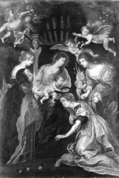 Vermählung der hl. Katharina (Kopie nach) by Peter Paul Rubens