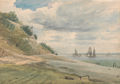 View near Walton on Naze by Lionel Bicknell Constable