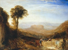 View of Orvieto, Painted in Rome by J. M. W. Turner
