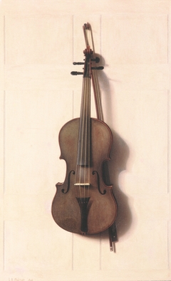 Violin and Bow by Jefferson David Chalfant