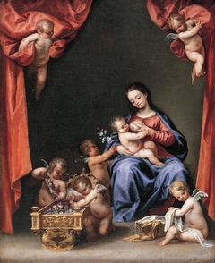 Virgin and Child by Juan de Sevilla