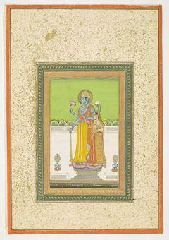 Vishnu and Lakshmi by Anonymous