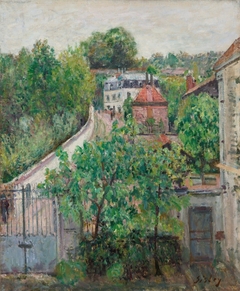 Vue de Sèvres by Alfred Sisley