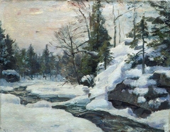Winter at Mesna by Frederik Collett