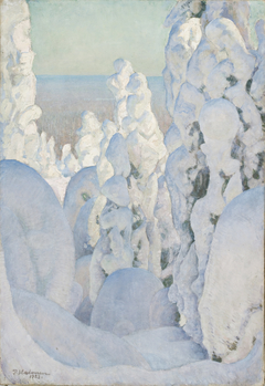 Winter Landscape, Kinahmi by Pekka Halonen