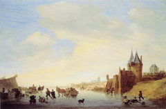 Winter Landscape near Arnhem by Salomon van Ruysdael