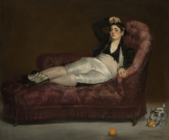 Young Woman Reclining in Spanish Costume