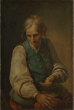 A Beggar by Charles Francois Hutin