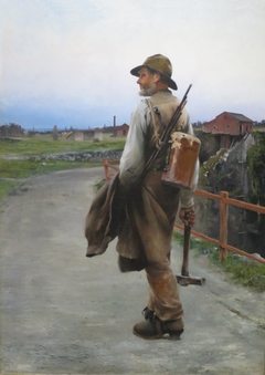 A Miner by August Hagborg