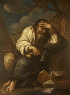 A Philosopher (Democritus in Meditation) by Anonymous