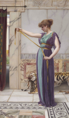 A Pompeian Lady by John William Godward