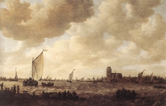 A View of Dordrecht by Jan van Goyen