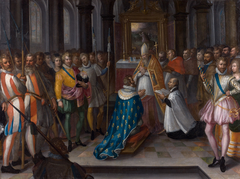 Abjuration of Henri IV by Nicolas Baullery
