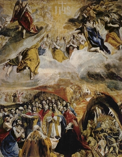 The Adoration of the Name of Jesus by El Greco