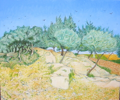 After Vincent 5. (2008), Oil on linen, 120 x 100 cm. by john albert walker
