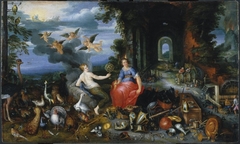 Allegory of Air and Fire by Jan Brueghel the Younger