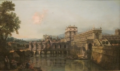 Architectural Capriccio by Bernardo Bellotto