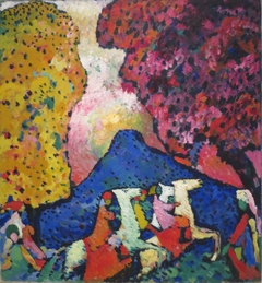Blue Mountain by Wassily Kandinsky