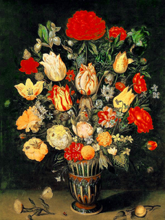 Blumenstück by Ambrosius Bosschaert
