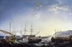 Bonaparte arriving in France back from Egypt on 9 October 1799