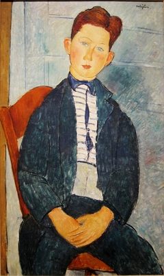 Boy in a Striped Sweater by Amedeo Modigliani