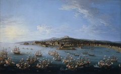 Carlos III leaving the Port of Naples, as Seen from the Sea
