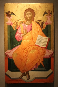 Christ Enthroned by Emmanuel Tzanes