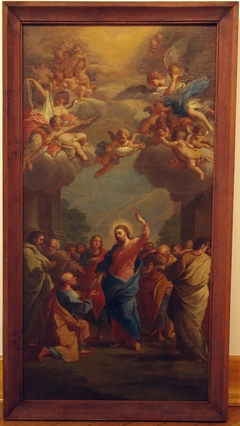 Christ hands the keys to St. Peter by Szymon Czechowicz