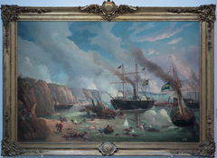 Combate naval do Riachuelo by Eduardo de Martino