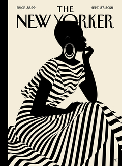 Cover illustration for the 2021 Fall style issue of The New Yorker. by Malike Favre