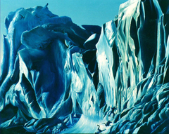 CREVASSES DE LA MER DE GLACE - Crevasses of the sea ice - by Pascal by Pascal Lecocq