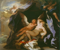 Cupid Visiting the Sleeping Psyche