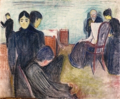 Death in the Sickroom by Edvard Munch
