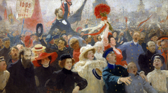 Demonstration on October 17, 1905 by Ilya Repin