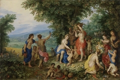 Der Sommer mit Hendrik van Balen by Jan Brueghel the Elder