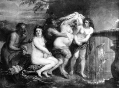 Diana and nymphs spied on by Satyrs by Peter Paul Rubens