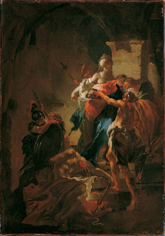 Die Enthauptung Johannes des Täufers by Unbekannter Künstler