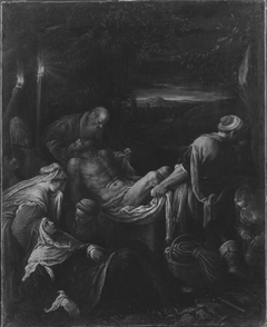 Die Grablegung Christi by Francesco Bassano the Younger