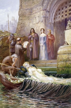 Elaine of Astolat by Lancelot Speed