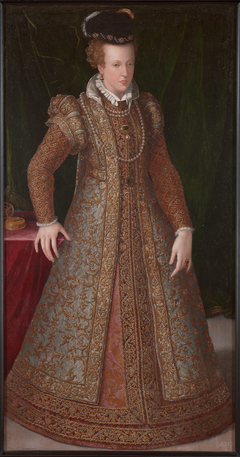 Erzherzogin Johanna (1547-1578), Großherzogin von Toskana  in ganzer Figur by Giovanni Bizzelli