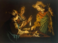 Esau and Jacob by Matthias Stom