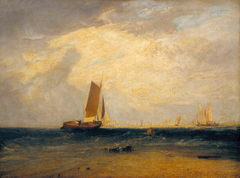 Fishing upon the Blythe-Sand, Tide Setting In by Joseph Mallord William Turner
