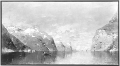 Fjordlandschaft by Georg Anton Rasmussen