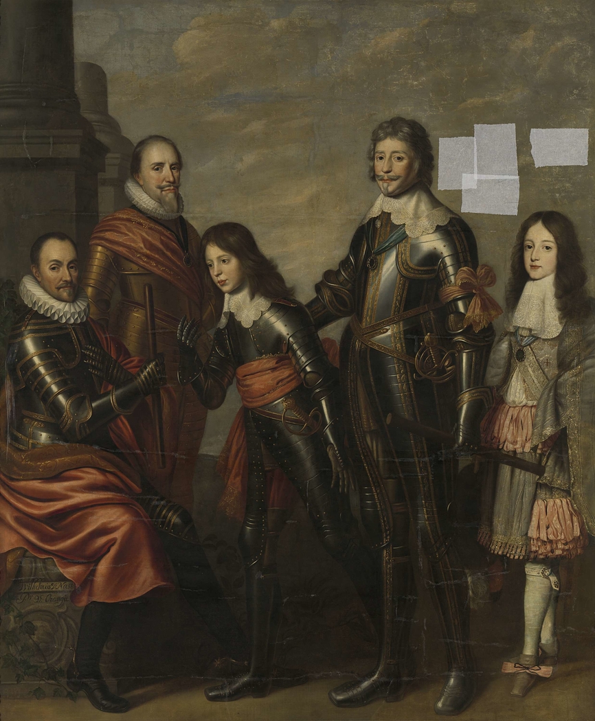 Four Generations of the Princes of Orange: William I, Maurice and Frederick Henry, William II and William III