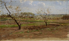 Fruit-Trees in Bloom, Suresnes by Victor Westerholm