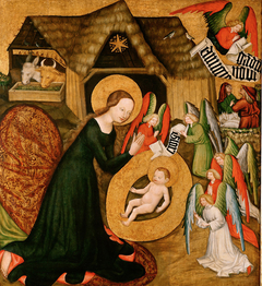 Geburt Christi by Master of the Rajhrad Altarpiece