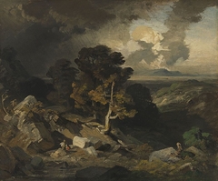 Gewitterlandschaft by August Seidel