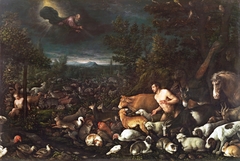 God reprimanding Adam by Francesco Bassano the Younger
