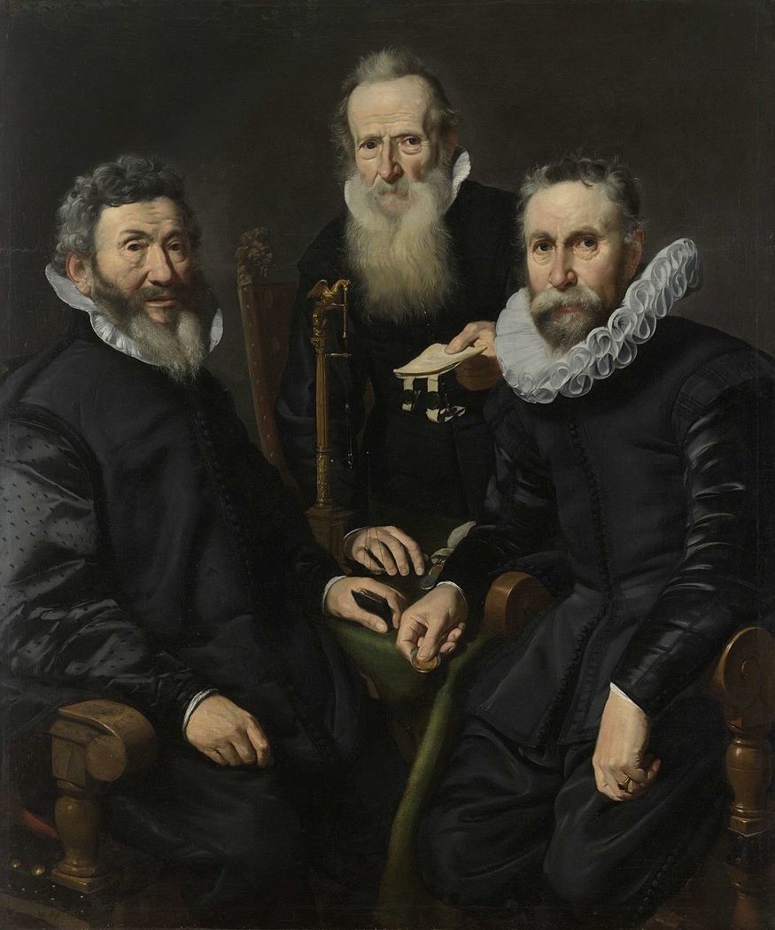 Group Portrait of an Unidentified Board of Governors
