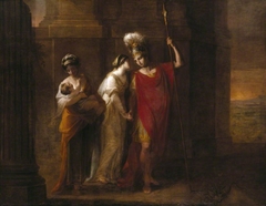Hector taking leave of Andromache